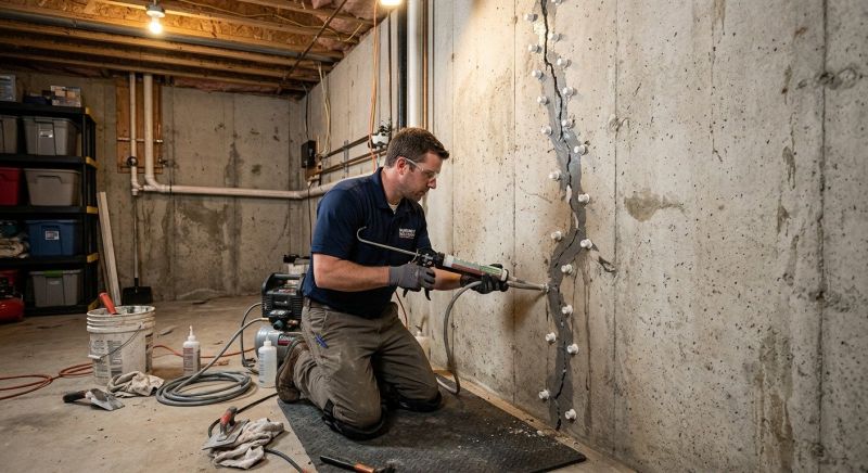Basement Crack Repair in Gilpin County, CO