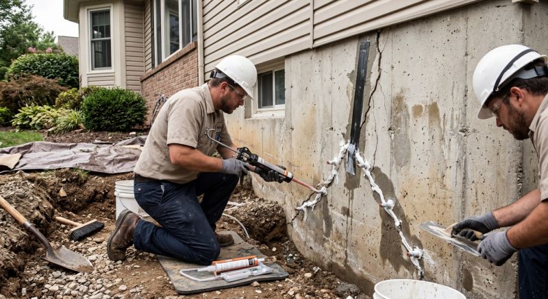 Cracked Foundation Repair in Boulder, CO