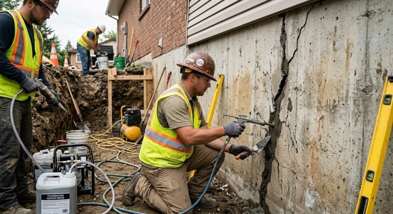 Cracked Foundation Repair in Clear Creek County, CO