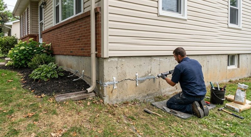Cracked Foundation Repair in Evergreen, CO