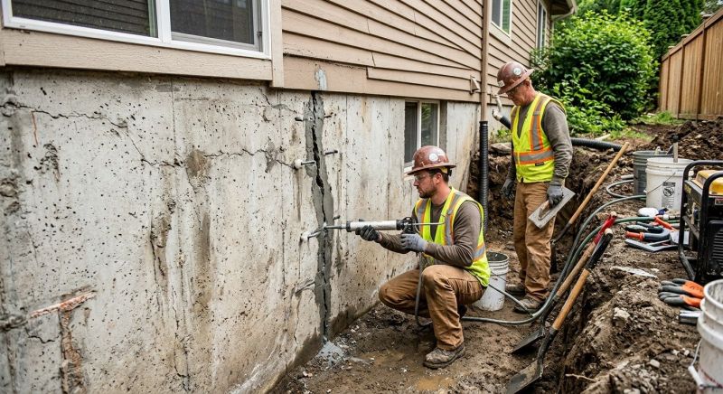 Cracked Foundation Repair in Nederland, CO
