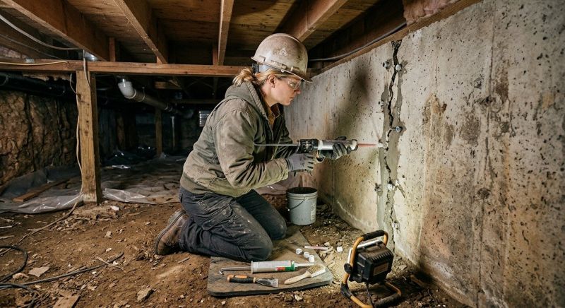 Crawlspace Foundation Repair in Clear Creek County, CO