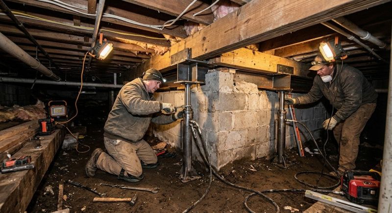 Crawlspace Foundation Repair in Gilpin County, CO