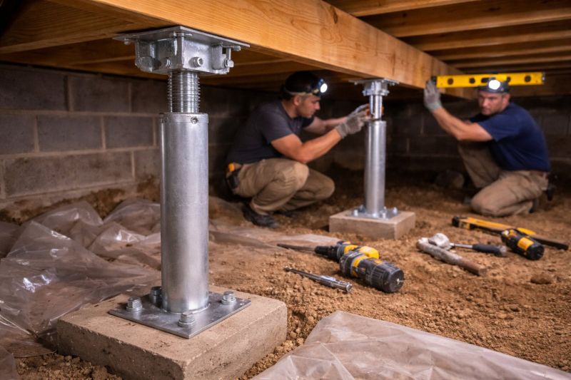 Crawlspace Structural Repair in Gilpin County, CO