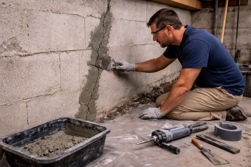 Foundation Crack Repair in Boulder, CO