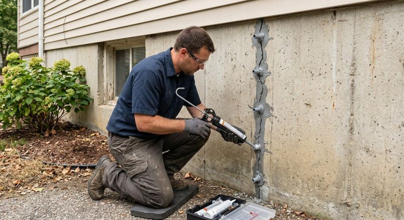 Foundation Crack Sealing in Gilpin County, CO