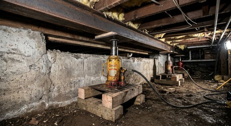 Foundation Jacking in Morrison, CO