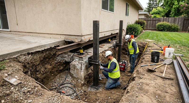 Foundation Pier Repair in Gilpin County, CO