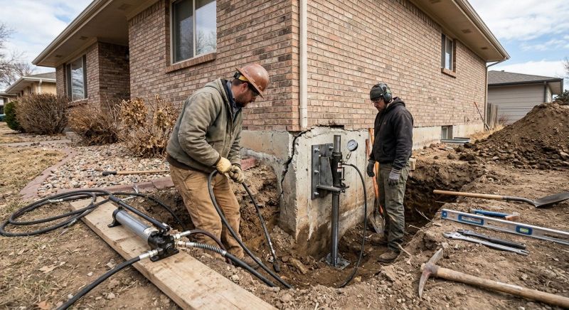 Foundation Stabilizing in Arvada, CO