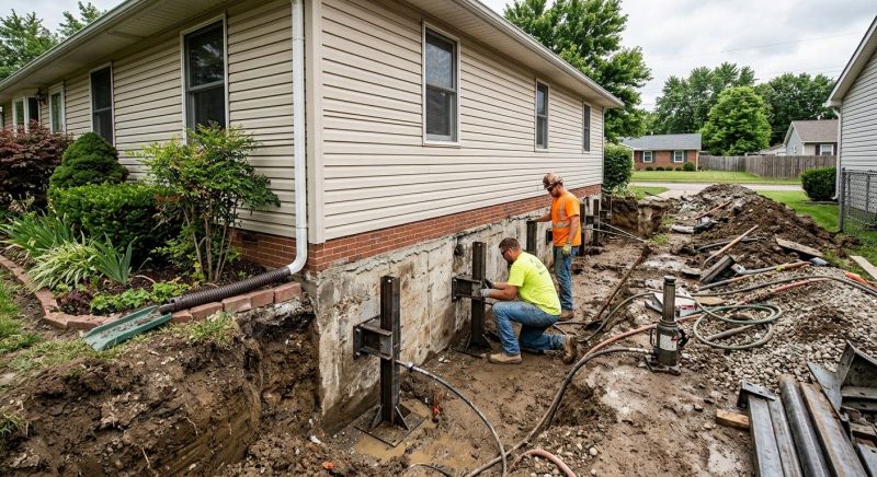 Foundation Stabilizing in Arvada, CO