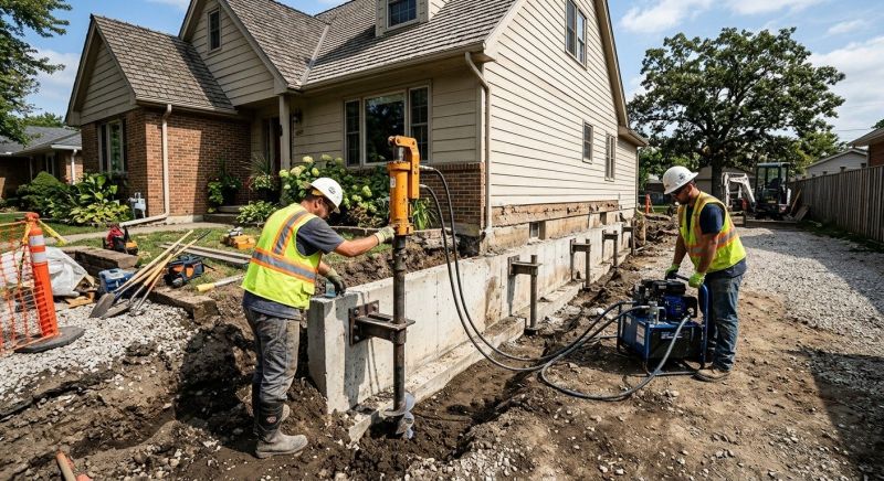 Foundation Stabilizing in Bailey, CO
