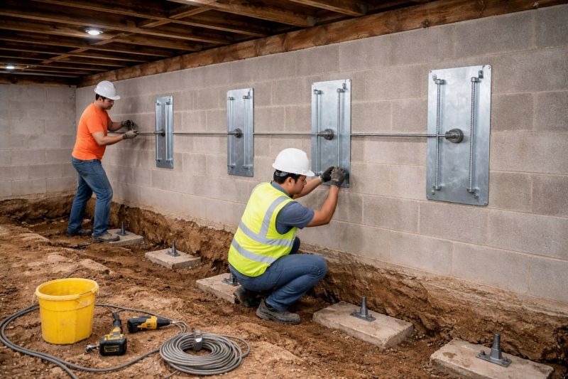 Foundation Stabilizing in Bailey, CO