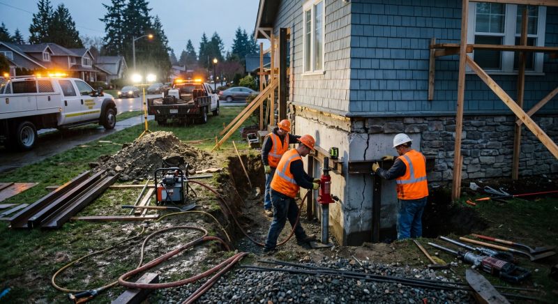 Foundation Stabilizing in Boulder, CO