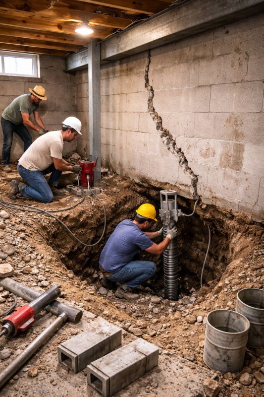 Foundation Structural Repair in Tabernash, CO