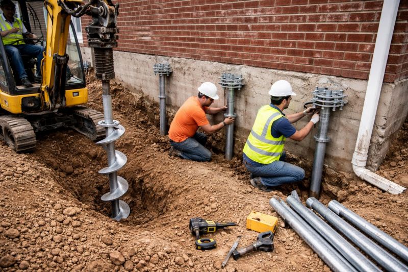 Helical Piers Installation in Gilpin County, CO