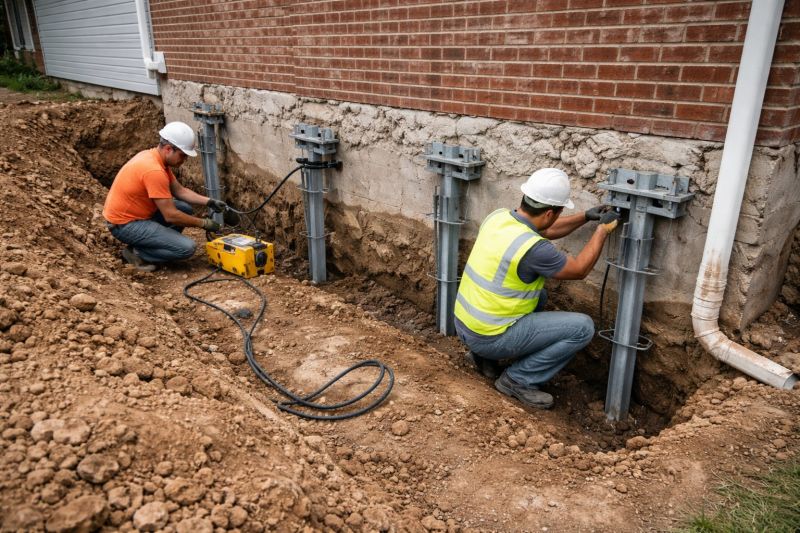 Helical Piers Installation in Gilpin County, CO