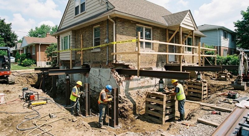 House Foundation Repair in Black Hawk, CO