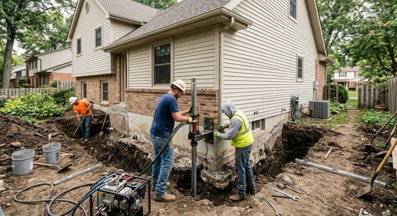House Foundation Repair in Conifer, CO