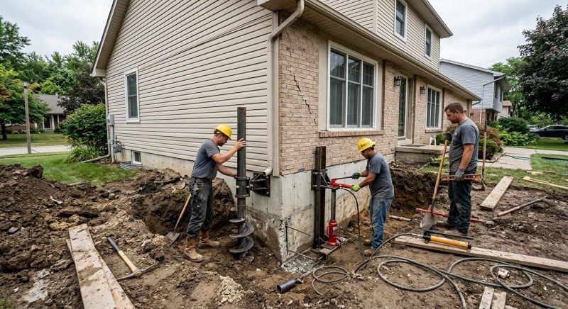 House Foundation Repair in Wheat Ridge, CO