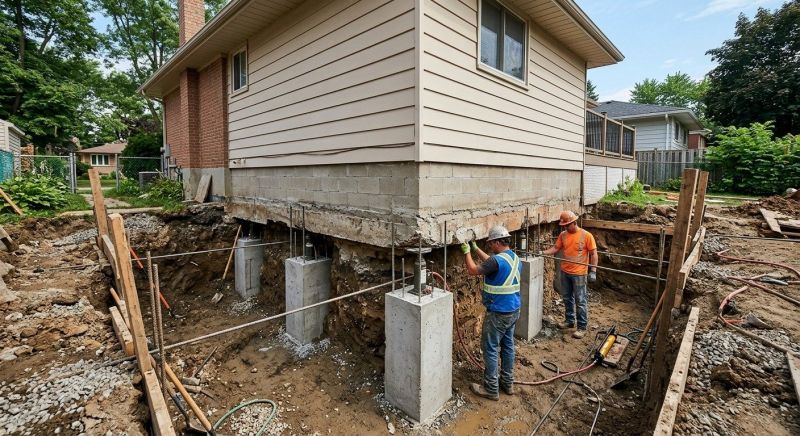 House Underpinning in Gilpin County, CO