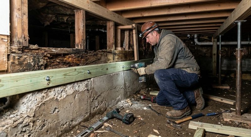 Sinking Foundation Repair in Morrison, CO