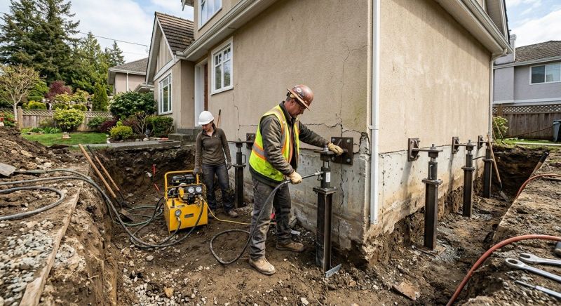 Sinking Foundation Repair in Tabernash, CO