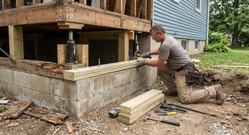 Sinking Foundation Repair in Tabernash, CO