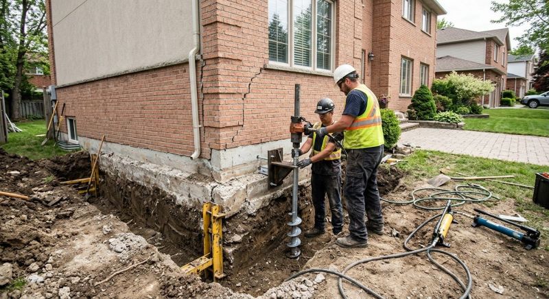 Sinking Foundation Repair in Winter Park, CO
